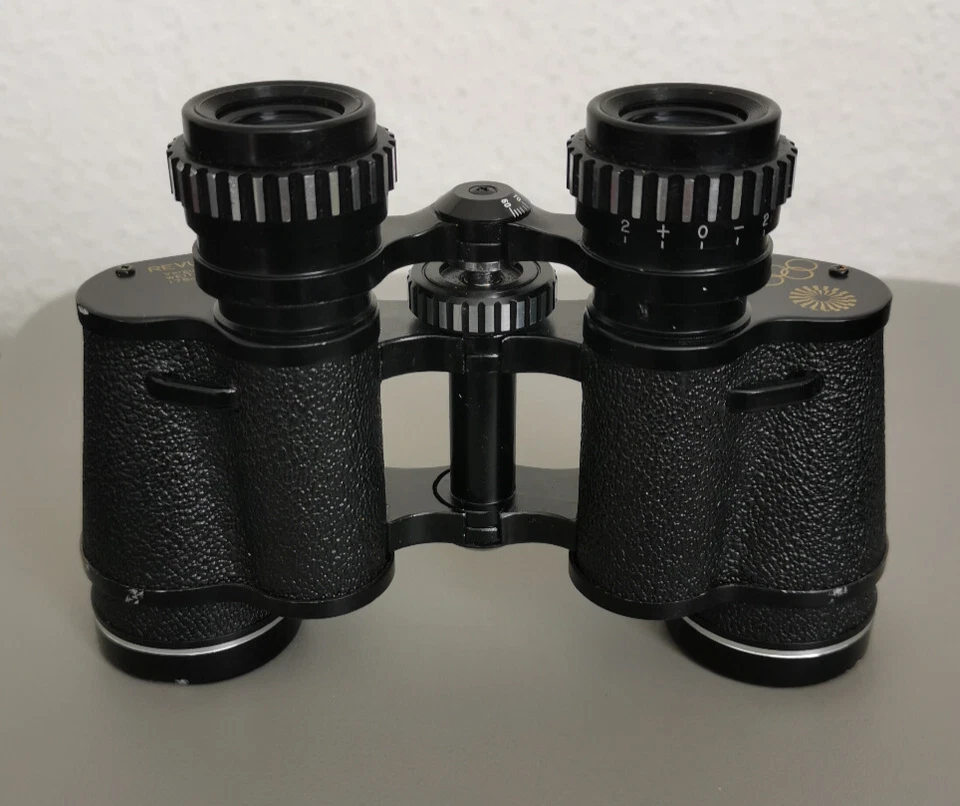 Revue 7x35 Fernglas für Olympischen Spiele 1972 Weitwinkel mit Köcher Binoculars - Bild 4 von 4