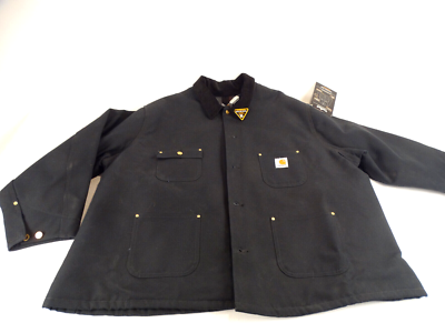 Carhartt C001 Duck Chore Coat (Blanket Lined/5-Button Front) | eBay