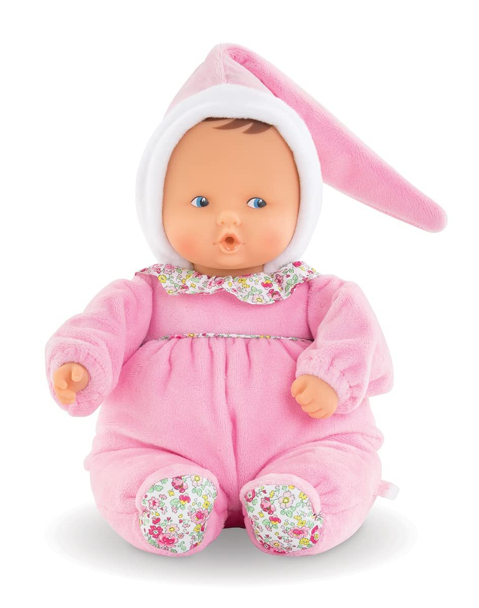 Corolle 9000020130 - Mon Doudou Babipouce Flower Garden, Extra Soft Body Doll wi