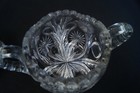 Heisey Crystal Creamer & Sugar Open Set Dandelion 3" — photo 5