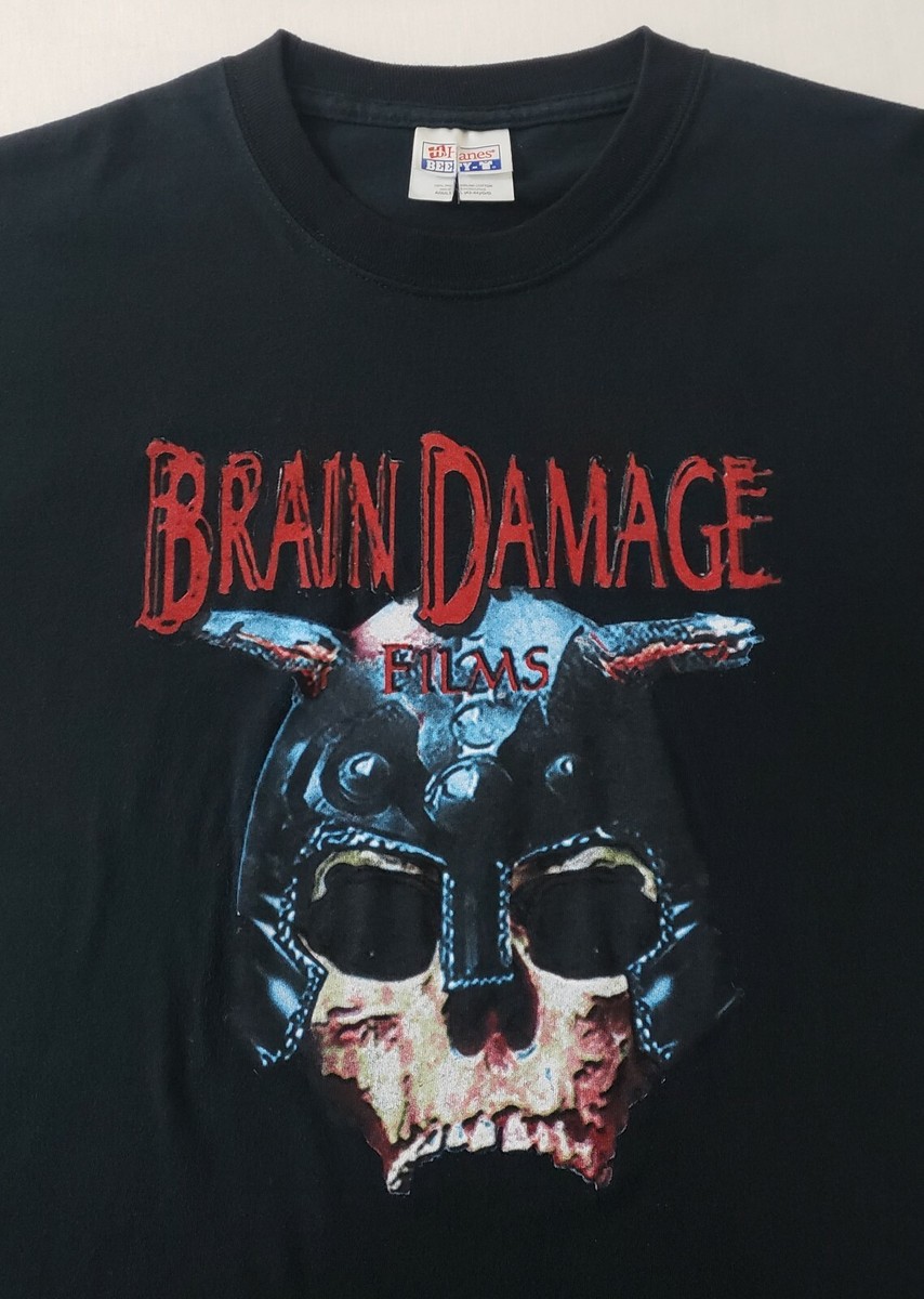 Vintage Brain Damage Films x Traces Of Death T-Shirt Sz