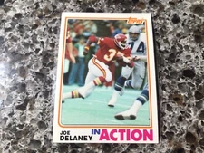Joe Delaney In Action 1982 Topps rookie #113 RC EXMT/NRMT