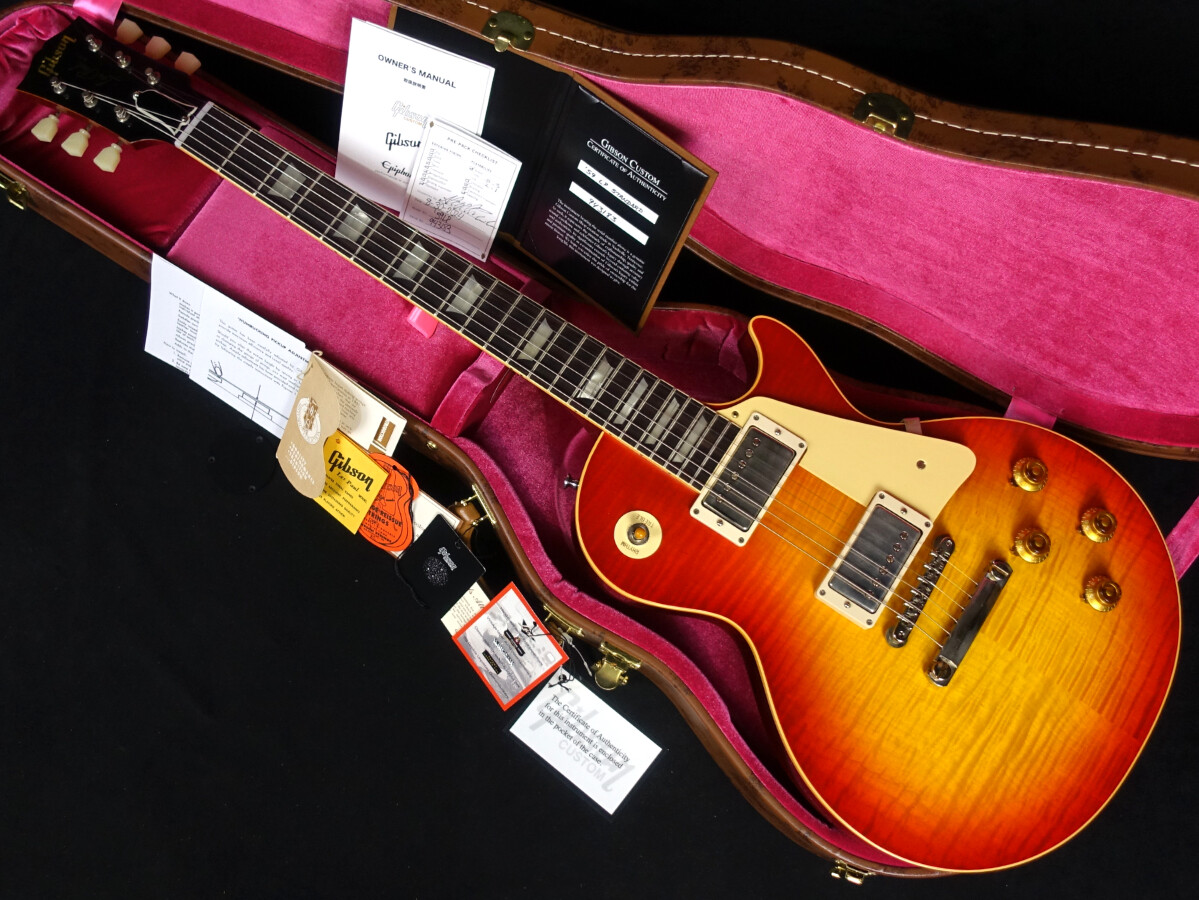 ギター Gibson customshop 1959 les paul Gibson Custom Shop 1959 Les Paul Standard Reissue Washed