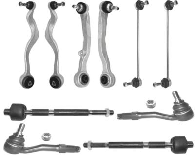BMW 5 SERIES E61 SUSPENSION ARM + TIE ROD + RACK END & LINK FRONT 3YEARWARRANTY