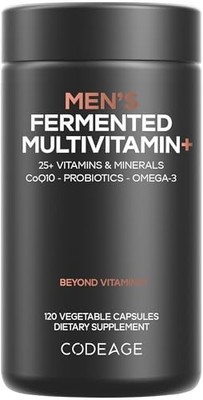Codeage Men's Daily Multivitamin - 25+ Vitamins & Minerals