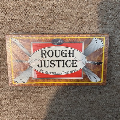 Rough Justice - The absolutly Ruthless 3D Würfelspiel - Vintage (1999) Neu ungeöffnet
