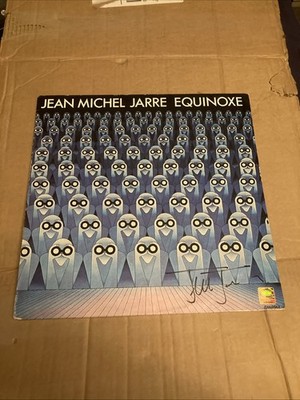 Jean Michel Jarre Equinoxe 12  Signed Cover