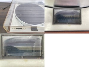 Plattenspieler funktionsfähig. LUXMAN PD121 Tonarm und SME 3009 Plattenspieler.