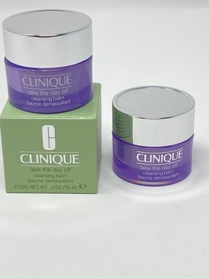 4- Clinique take the day off cleansing balm new in box .5 oz  New  4 pack