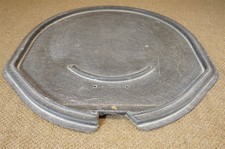 Oem Gm 63 64 65 66 67 Corvette Spare Tire Tub Lid Press Molded Black Fiberglass