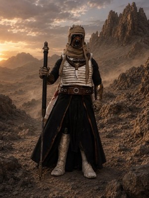 1/6 Star Wars Tusken Chieftan Custom 12'' Figur (Hot Toys /Sideshow Scale)