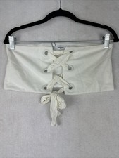 Mango MNG Women’s Tube Top White Size Small/Medium