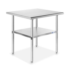 Stainless Steel 30" x 24" NSF Commercial Kitchen Work Food Prep Table