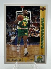 1991-92 Upper Deck Nate McMillan #186 Seattle SuperSonics