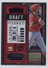 2020 Panini Contenders Draft Ticket Blue 5/149 Anthony Rendon #1 g2u