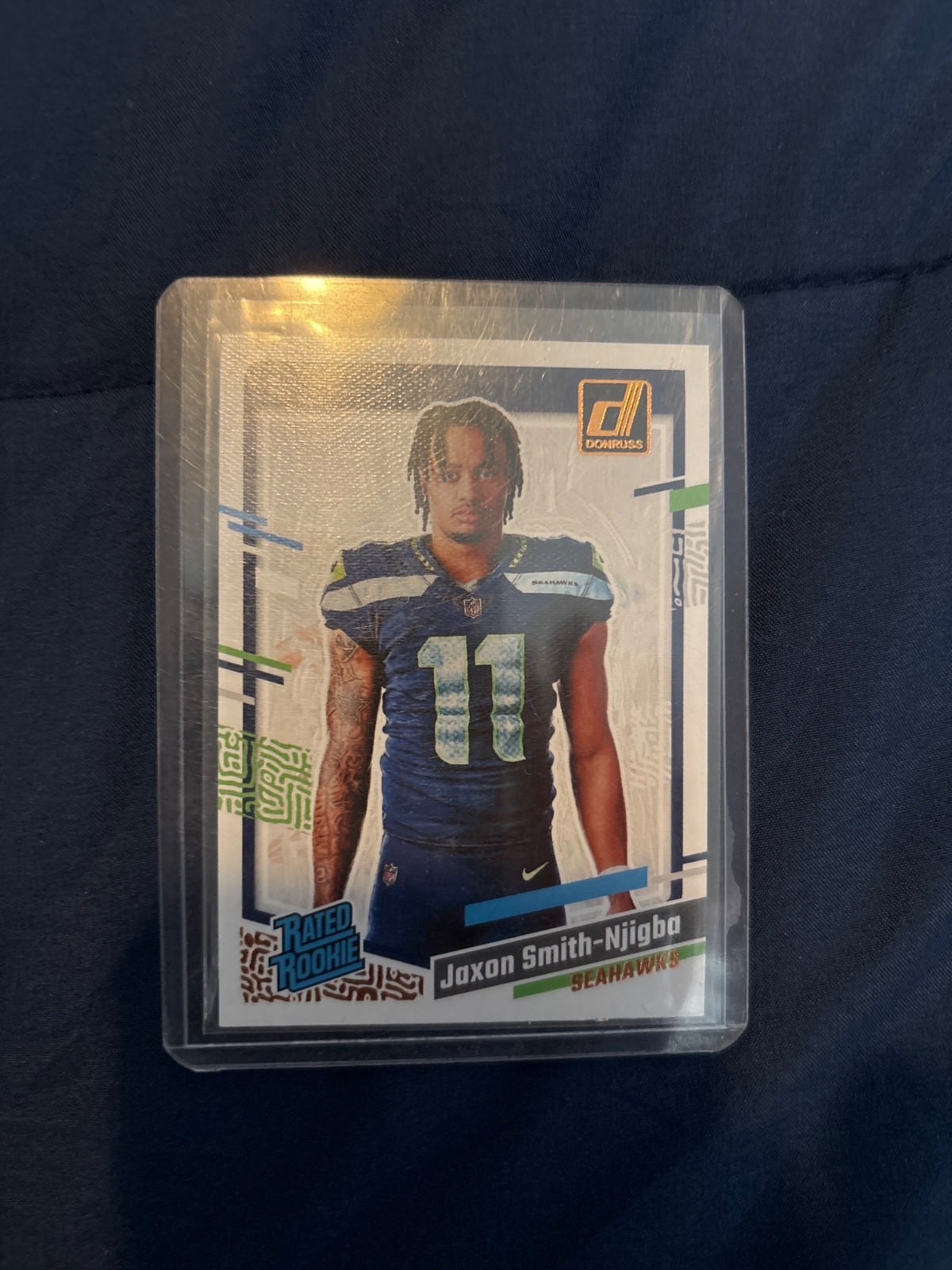 2023 Panini Donruss - Rated ROOKIE - Jaxon Smith-Njigba - SEAHAWKS #390 (RC)