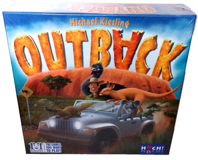 Outback Board Game - R&R Games - Michael Kieling - Animal Relocation Game - New