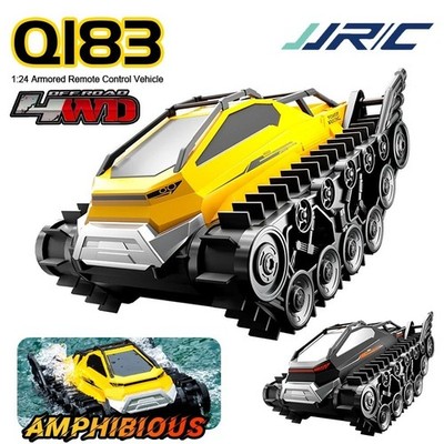 JJRC Q183 4WD RC Car 2.4G Amphibious 4 Wheel Remote Control Tank (All Terrain)