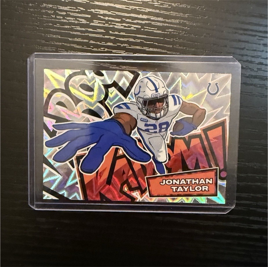 Panini Absolute Football Kaboom! Jonathan Taylor #14 2025 Indianapolis Colts