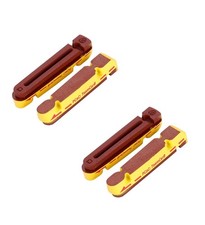 Carbon Rim Brake Pads, Cork and Carbon Compound, Compatible with Shimano All ...
