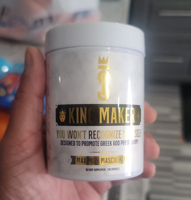 King Maker, 120 capsules, Supplement for Men- 1 Pack | Exp: 10/27