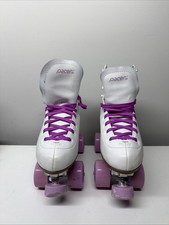 Pacer Stratos Indoor/Outdoor Roller Skates Women  s Size 7 With Storage Bag