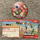 New Super Mario Bros. Wii (Game + Cardboard Sleeve) Tested Clean - Next Day Ship