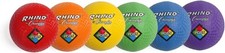 Champion Sports Rhino Playground Ball Set, 8.5"D -Two-Ply, 8.5 Inch, Assorted