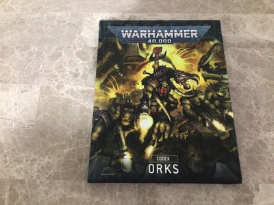Warhammer 40k Codex Orks 9th Edition Hardcover Book Games Workshop 2021