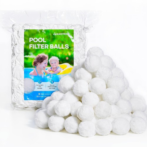 Pool Filter Balls for Sand Filters, 3.1 lbs Reusable Pool Sand Filter Balls (...