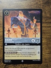 Kronk Head of Security 185/204 Shimmering Skies Disney Lorcana 012620 NM