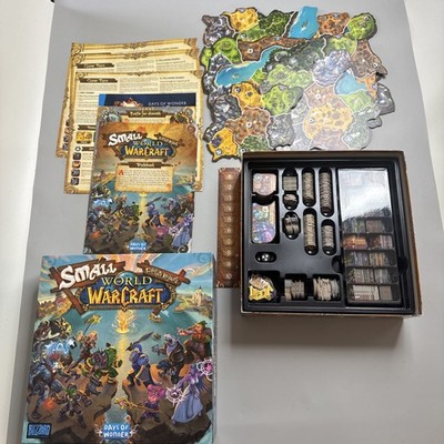Days of Wonder: Small World of Warcraft Board Game (One 1g Coin Token Missing)