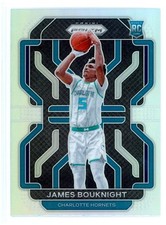 2021-22 Panini Prizm James Bouknight RC Silver Prizm #311 Parallel Rookie Card. rookie card picture