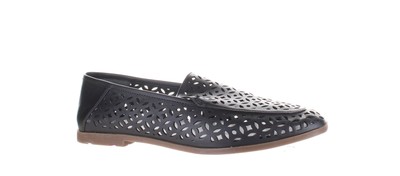 Franco Sarto Womens Berta Black Loafers Size 7.5 (7802652)