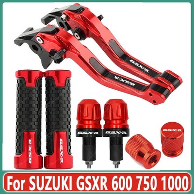 2026 New 3D Clutch Levers Handle Grips Cap Sets For SUZUKI GSXR