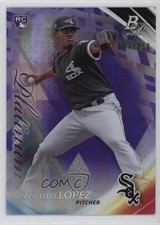2017 Bowman Platinum Purple /250 Reynaldo Lopez #62 0l44
