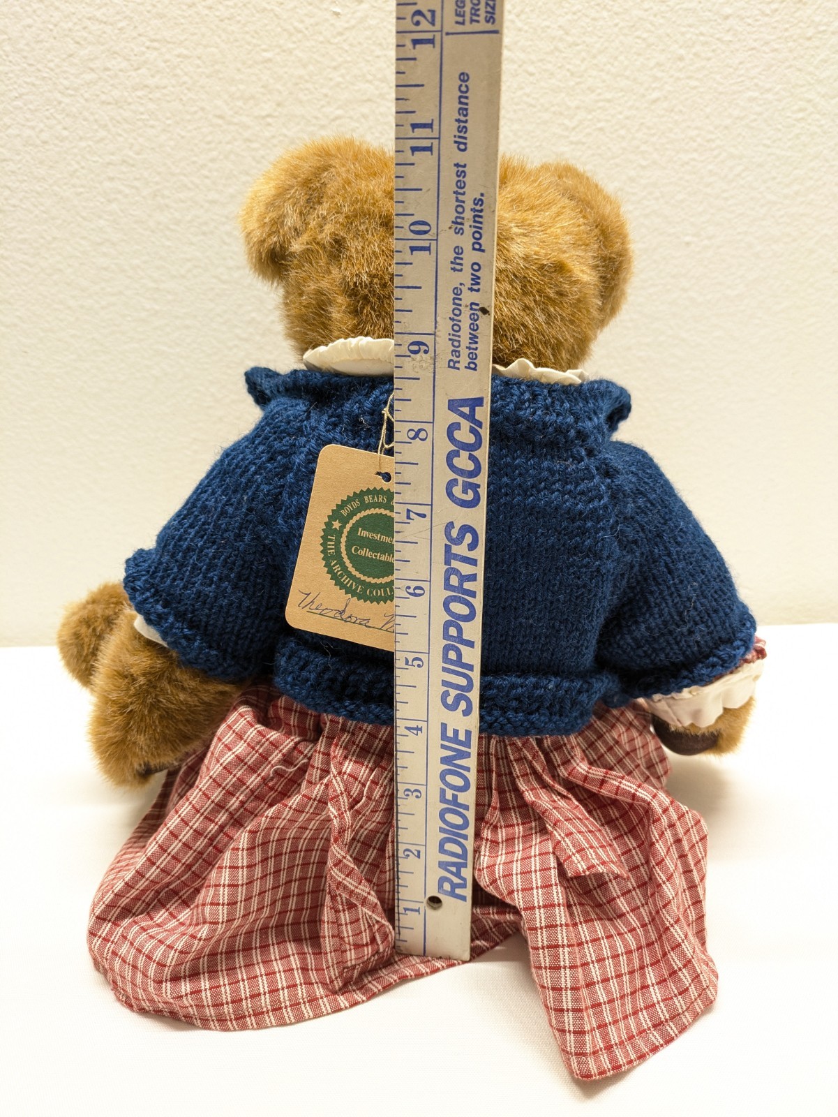 Vintage Boyd's Bear's Fully Jointed Plush Bear 'Theodora Maria' 🐻 