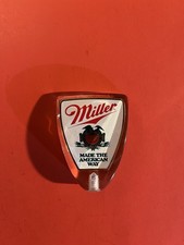 Vintage Miller Beer Tap Handle Made The American Way