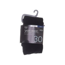 M&S Hosiery, Nylonstrumpfhose, Größe: M, Schwarz #VBt