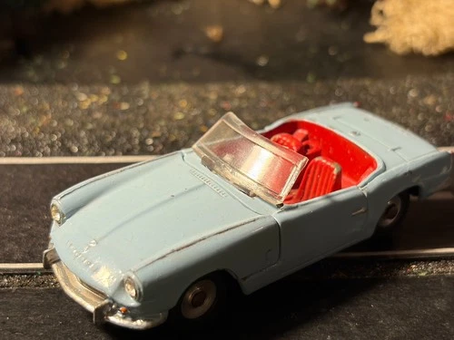 Vintage Dinky Toys SPITFIRE Sports Car blue