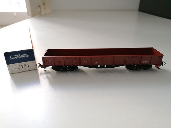 Electrotren H0 5151 Vagón de Borde Alto Renfe Nuevo New OVP