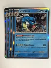Pokemon TCG 151 4x Playset Holographic Gyarados 130/165 Near Mint