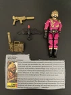 Vintage 1988 Voltar GI Joe Action Figure With File Card Almost Complete