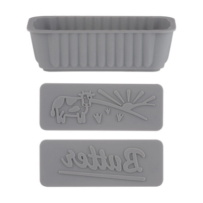 Kilner Silikon Butterform Set mit Wechselplatten Küchenwerkzeug