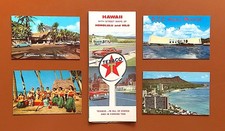 Vintage Map, Postcards for Hawaii 1960’s