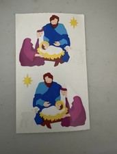 Mrs. Grossman s Stickers Christmas Nativity 1/2 Sheet