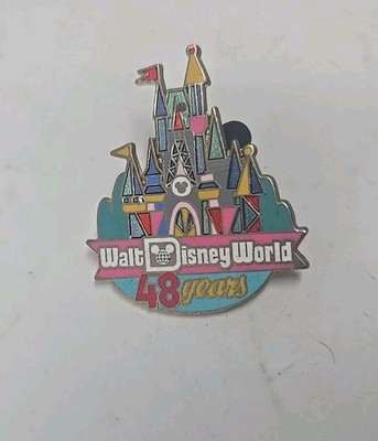 Walt Disney World 48th Anniversary Cast Member Pin LE 500 VHTF RARE