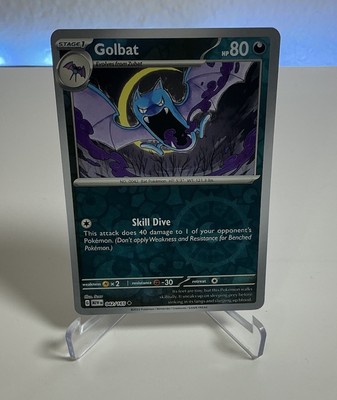 Pokémon  151 -  Golbat - 042/165  - Reverse Holo - NM/M
