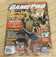 Vintage Gamepro March 1996 Ultra 64 Games Game Pro Magazine