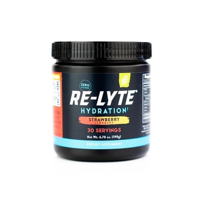 REDMOND Re-Lyte Hydration, Strawberry Lemonade, 6.7 oz (190 g)